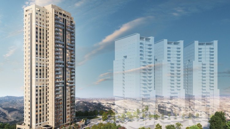 מגדלי אדומים של קבוצת בן דוד במעלה אדומים (הדמיה 3DVISION)