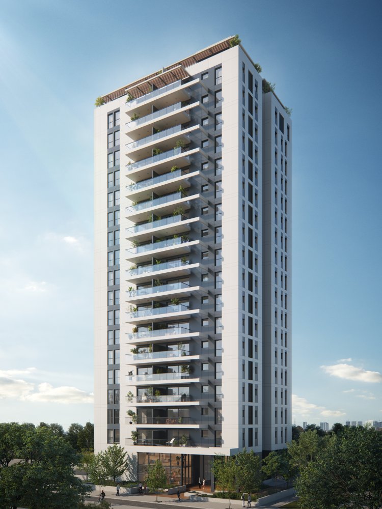 הדמיה של הפרויקט בקריית שלום (3Division)