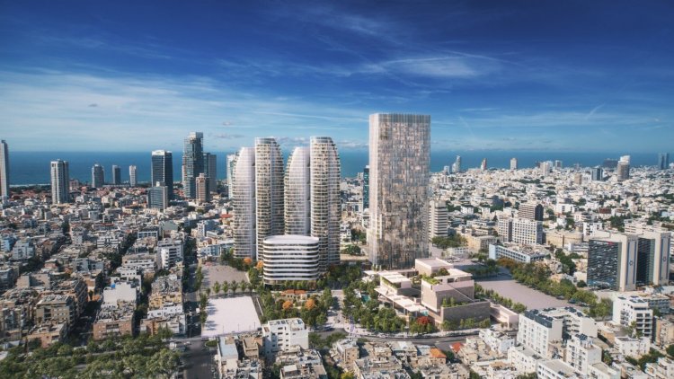 הדמיה של התוכנית בתחנה המרכזית הישנה (3dvision)