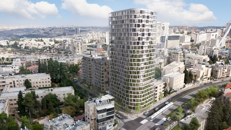 הדמיה של הפרויקט במתחם העילוי (סטודיו o2a)