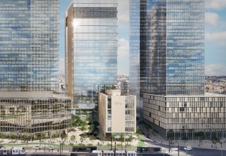 הדמיית בניין המטה החדש של הביטוח הלאומי (משרד האוצר)