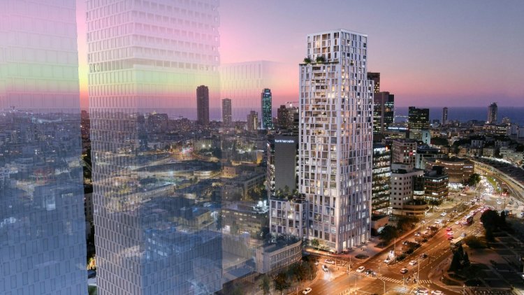 הדמיה של פרויקט הרכבת (קייזר אדריכלים ומתכנני ערים)