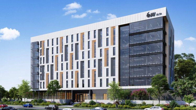 הדמיה של התוכנית בבאר שבע (אדריכלים גיורא גור) 