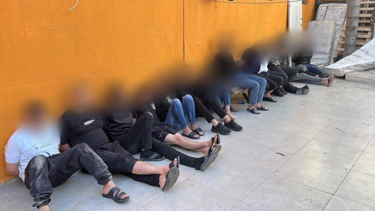 מעצר שב"חים (דוברות המשטרה)