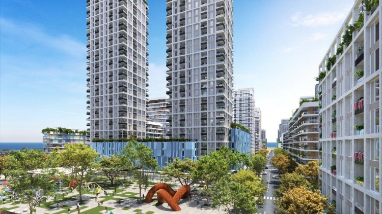 הדמיה של השכונה החדשה בעיר (עיריית ראשון לציון) 