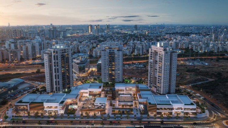 הדמיה של הפרויקט בקריית אונו (3Dvision)