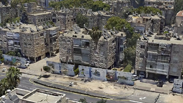 דרך חברון בירושלים כיום, צילום: Simplex 3D