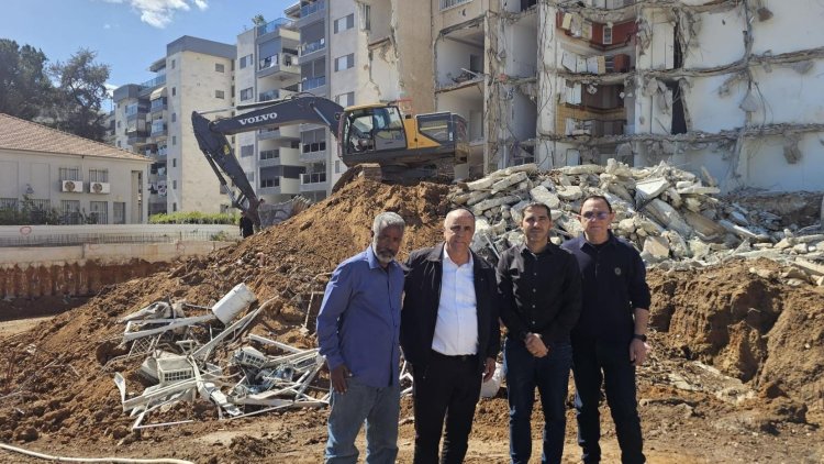 ההריסה ביבנה (דוברות עיריית יבנה) 