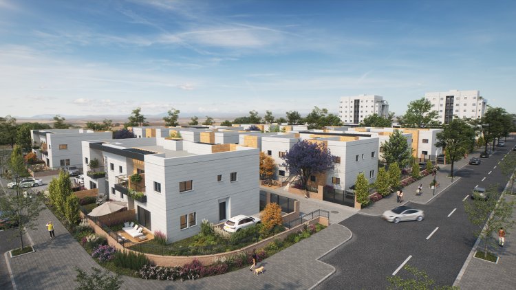 הדמיה של הפרויקט באופקים (3DVISION) 