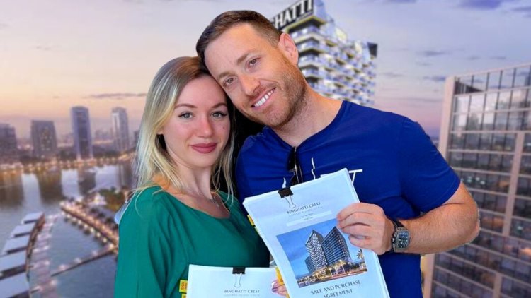 "בטווח הארוך השוק חזק ויציב". יעקב ואולגה גלידאי (צילום פרטי) 