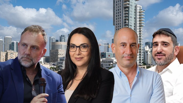 מימין: ישראל אבוחצירא, רן ינאי, מיכל גור, ניר שמול (נתיבים, אליהו ינאי, לילך רז, דרור סיתהכל)