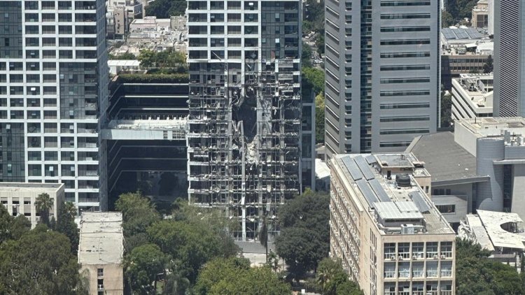 הפגיעה במגדלי דה וינצ'י (באדיבות הדיירים)