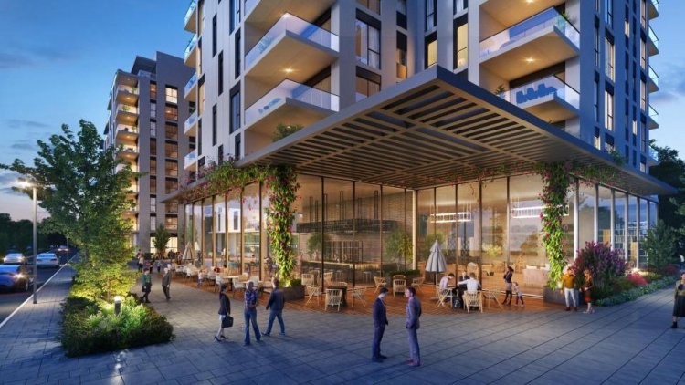 הדמיה של הפרויקט בראשון לציון (Evolve media)