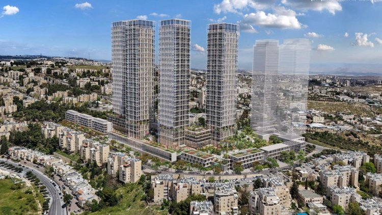 הדמיה של התוכנית בארמון הנציב (משרד קרלוס פרוס אדריכלים)