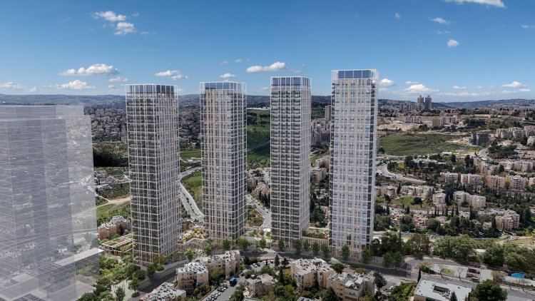הדמיה של התוכנית בארמון הנציב (ענת אילון וברוך רזניק אדריכלים)