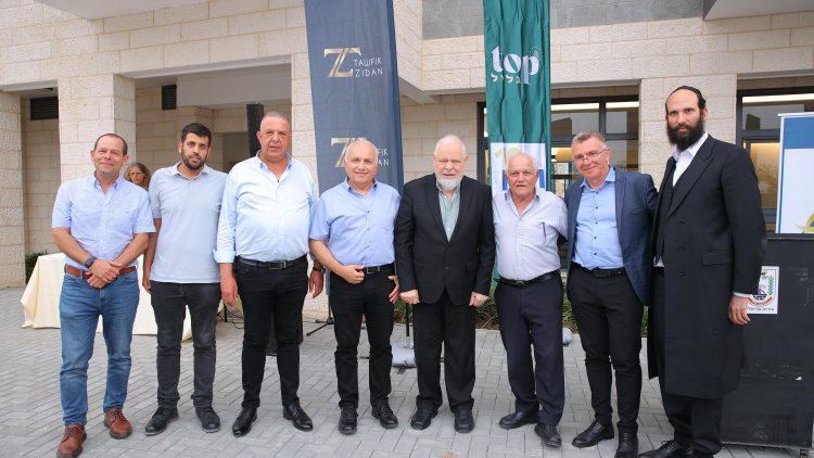 חניכת הפרויקט בנוף הגליל (ארתור רוזנגורט)