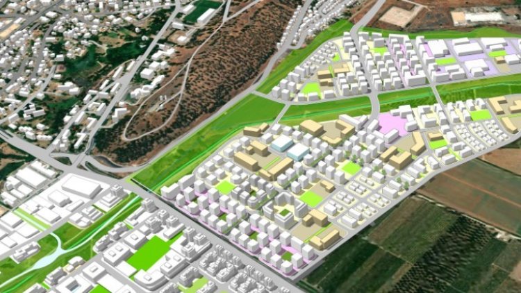הדמיה של תוכנית רובע נחלים (גלור תכנון ואדריכלות בע"מ) 