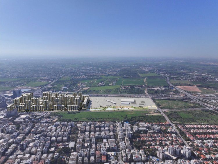 הדמיית מתחם דיפו ראשונים. קרדיט א.ב מוראנו