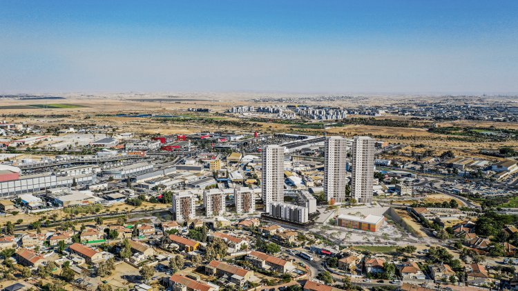 הדמיה של התוכנית בבאר שבע (מילוסלבסקי אדריכלים)