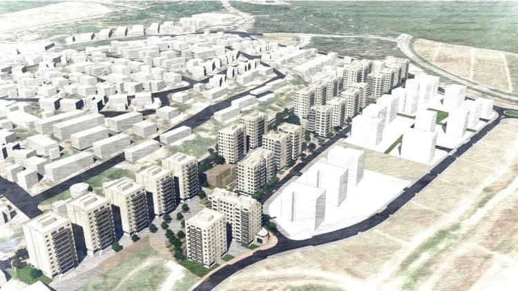 הדמיה של התוכנית בשלומי (ארי כהן-מיכאל וינד אדריכלות ובינוי ערים)