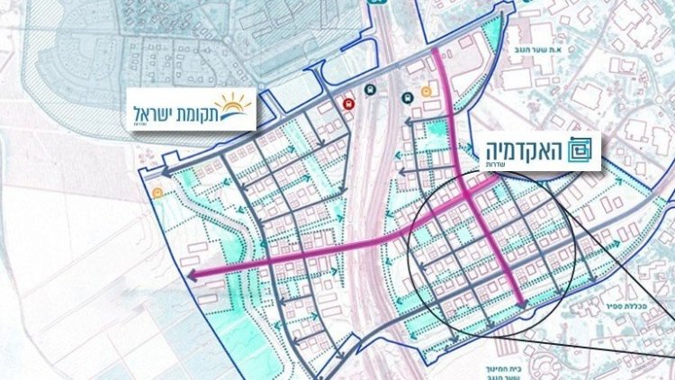 מפת השכונות החדשות