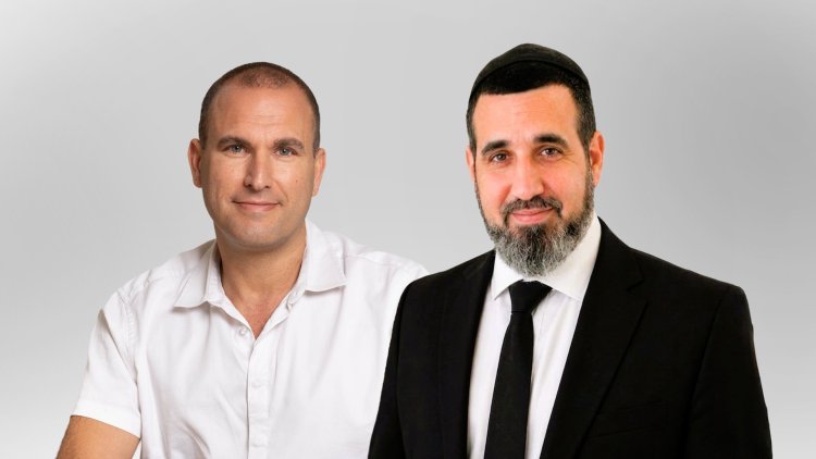 עו"ד מוטי איצקוביץ ומוטי קלברס (ניר קופרמן, מירי מנחם)
