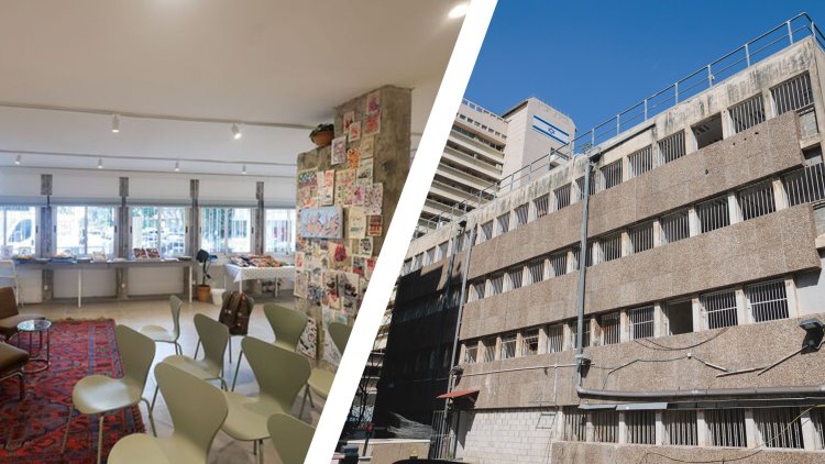 בית דובר צה"ל בסמוך לשרונה בת"א, ומרכז "בפנוכו" שנפתח במקום (בועז פרידקין, דרור סיתהכל)
