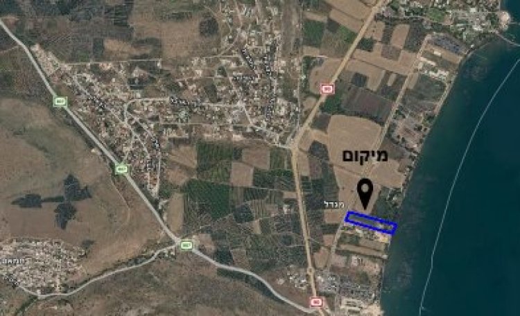 מיקום התוכנית (מתוך המצגת שהוצגה לוועדה המחוזית צפון) 